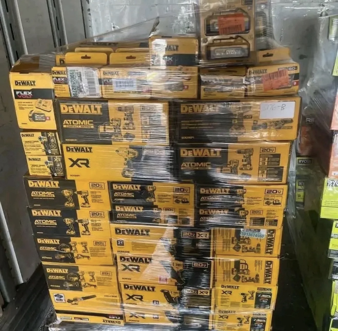 Dewalt and Milwaukee Tool Pallets - Image 3